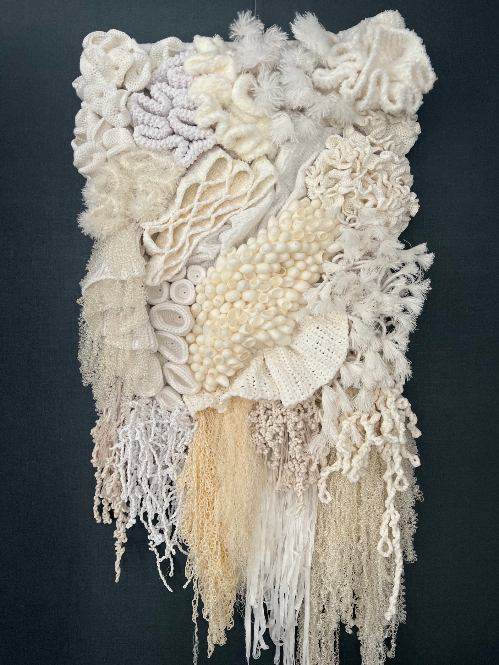 Coral Reef Tapestry Long Tie