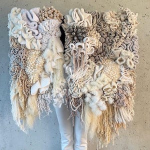Coral Reef Unique Wall Hanging | Woven tapestry | macrame wall hanging| fiber wall art
