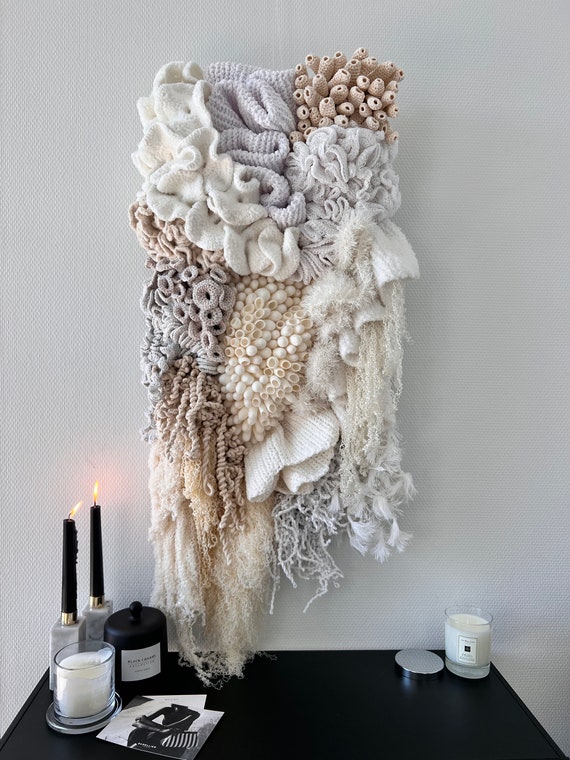 Wall tapestry hanging woven, textile wall art, boho wall art, large macrame wall hanging, custom tapestry, fiber art wall hanging