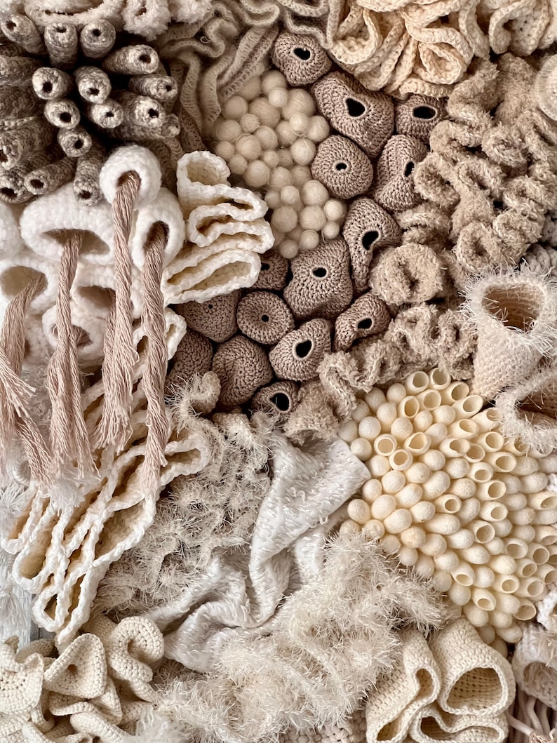 Coral Reef Unique Wall Hanging Woven Tapestry Wall Hanging Etsy