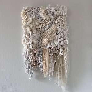 Tapestry large scale woven wall hanging custom fiber art custom installation art textured wall art woven tapestry custom large macrame
