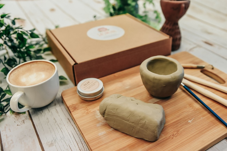 Clay Pottery Kit for 2 Craft Your Own DIY Gnome / Gonk. Air Etsy