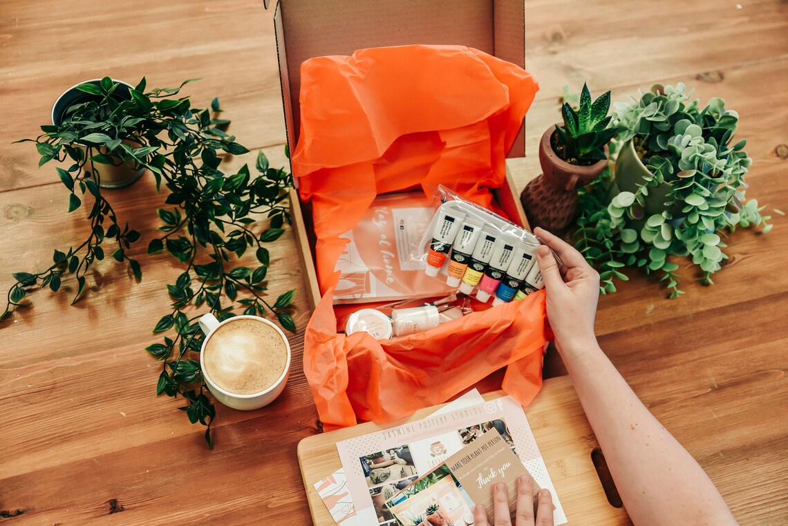 Clay Pottery Kit for 2 DIY Pottery at Home Kit for Kids Etsy