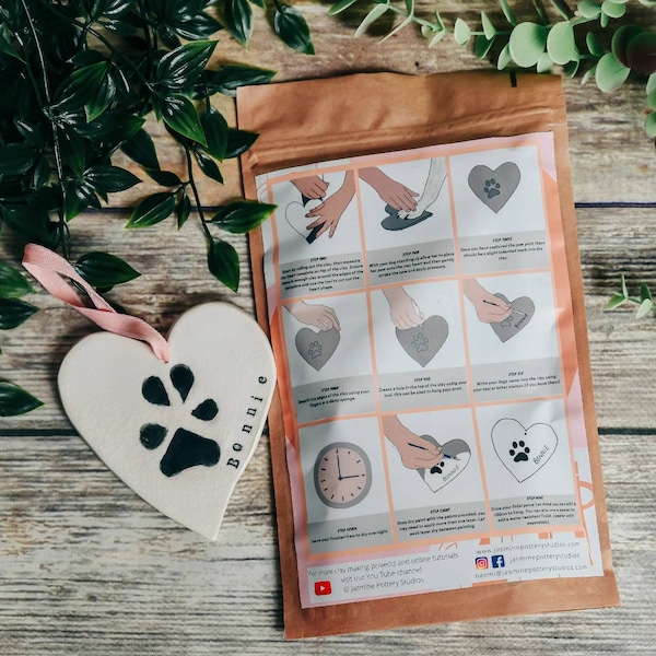 Dog Paw Print Kit - Etsy UK