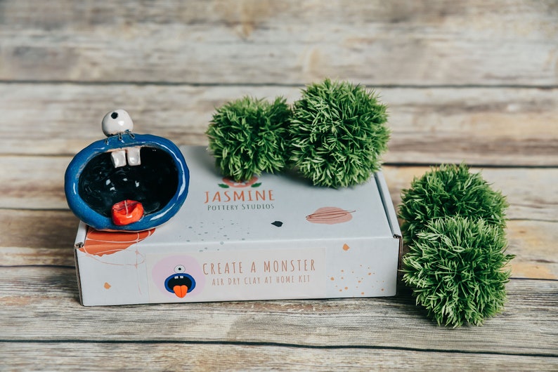 Clay Pottery Kit DIY Pottery at Home Kit for Kids Air Etsy