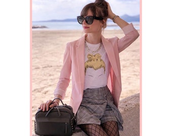 Borsa A Mano In Vera Pelle "Arianna" - Handbag in genuine leather "Arianna"