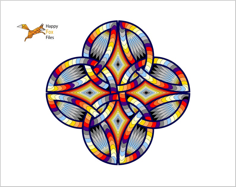Download Laser cut Files 3d mandala svg Multilayer Mandala Celtic ...