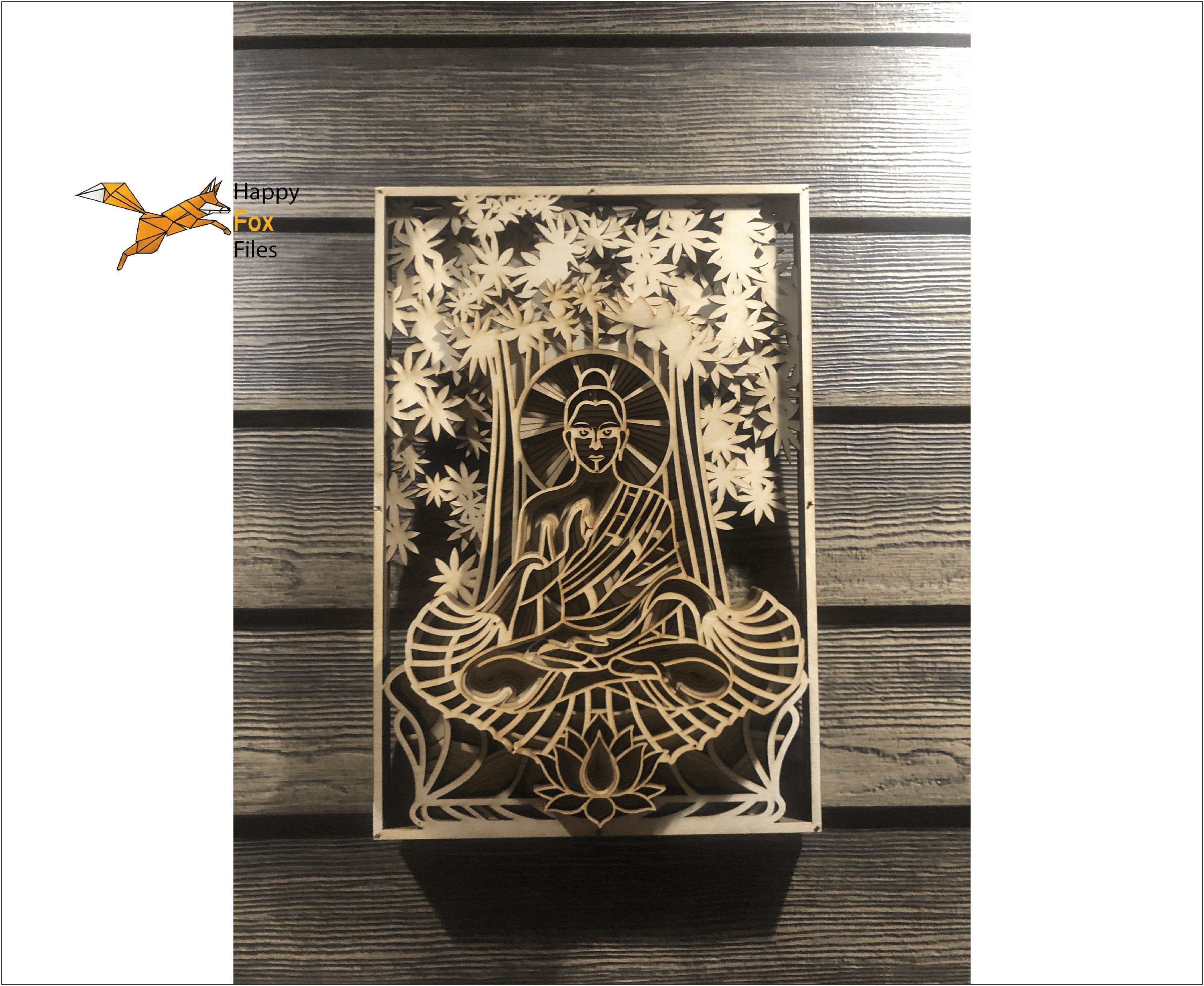 Laser cut Files 3d mandala svg Multilayer Mandala Buddha ...