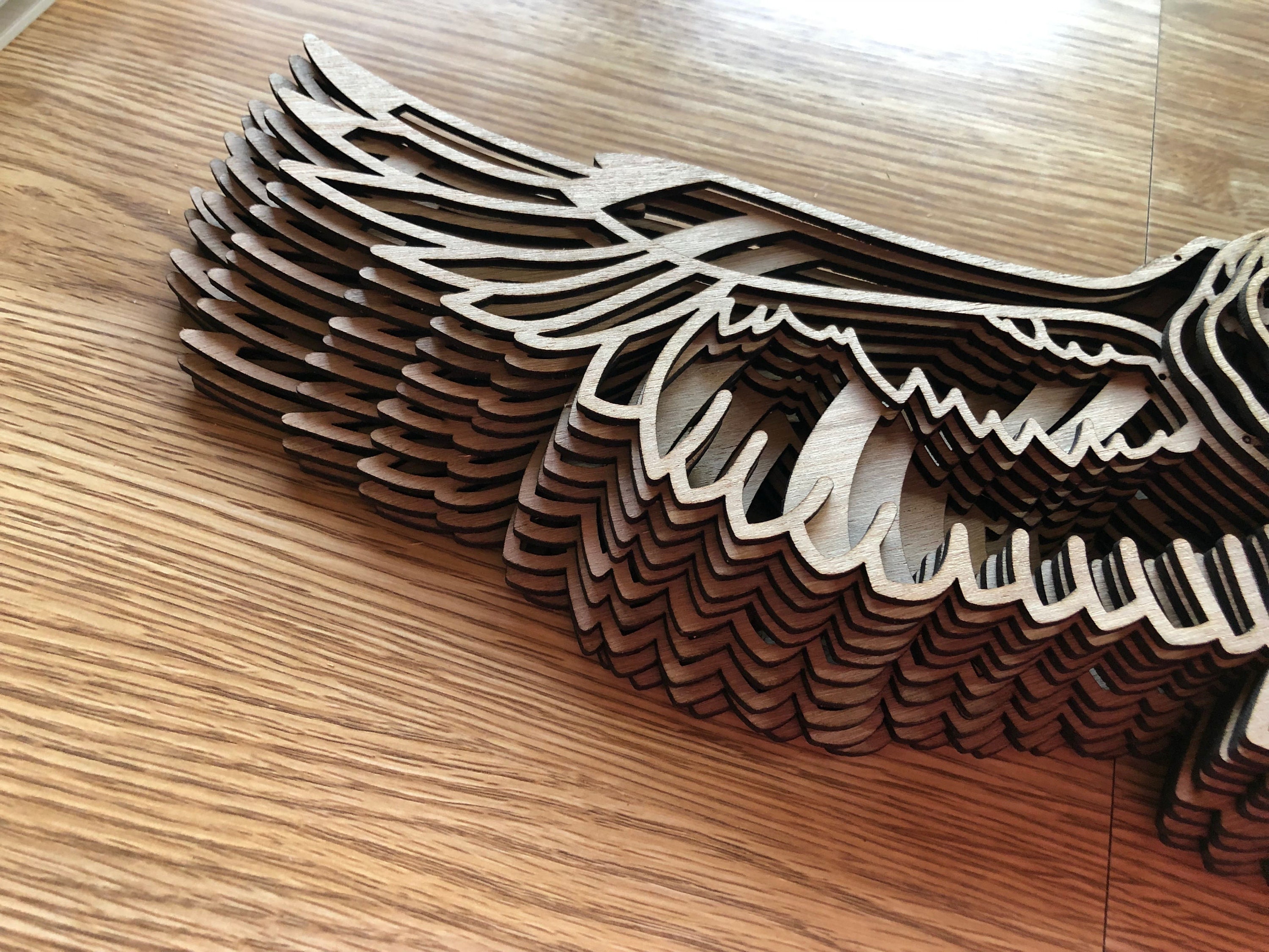 Free Free 191 Layered Eagle Mandala SVG PNG EPS DXF File