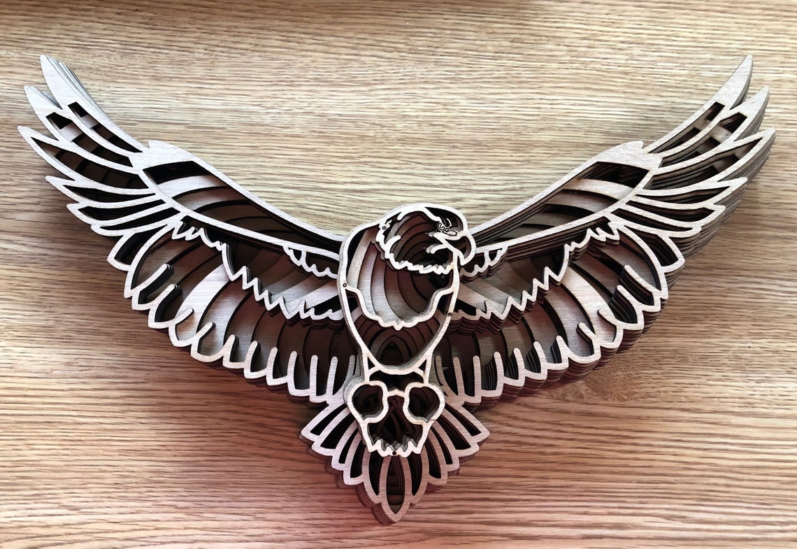 Free Free 291 Eagle Layered Mandala Svg SVG PNG EPS DXF File