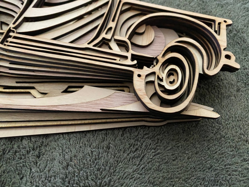 Download Laser cut Files 3d mandala svg Multilayer Mandala Retro ...
