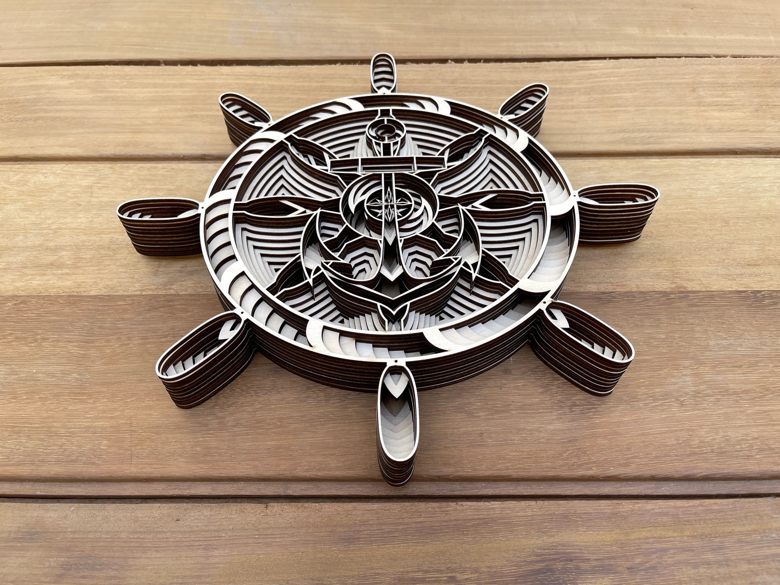 Free Free Layered Anchor Svg 313 SVG PNG EPS DXF File