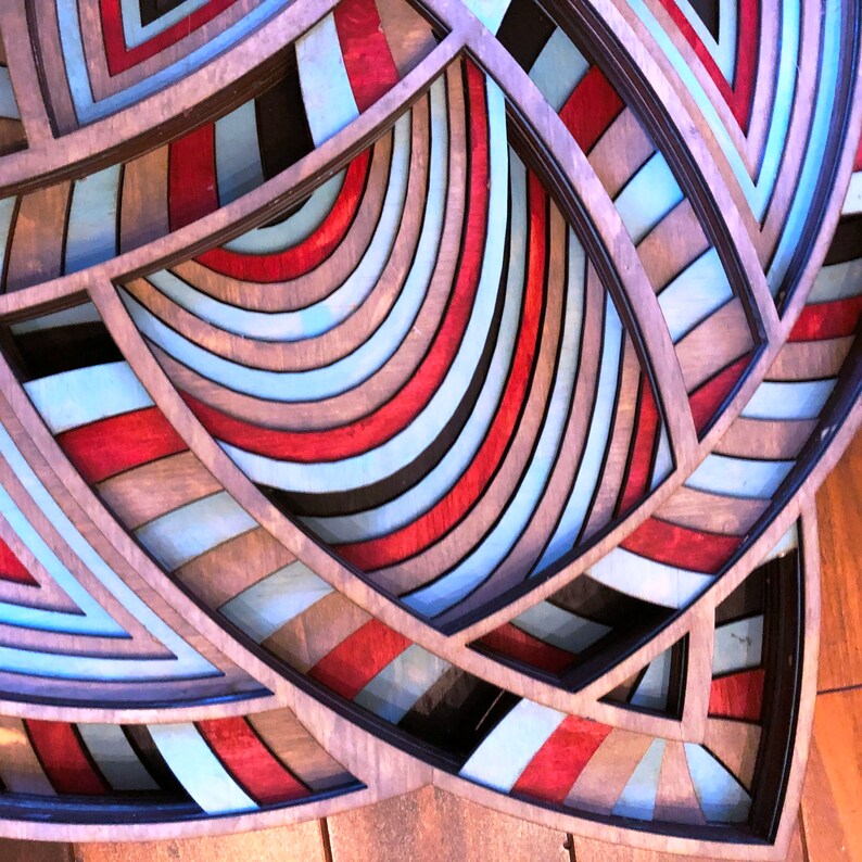 Download Laser cut Files 3d mandala svg Multilayer Mandala Celtic ...