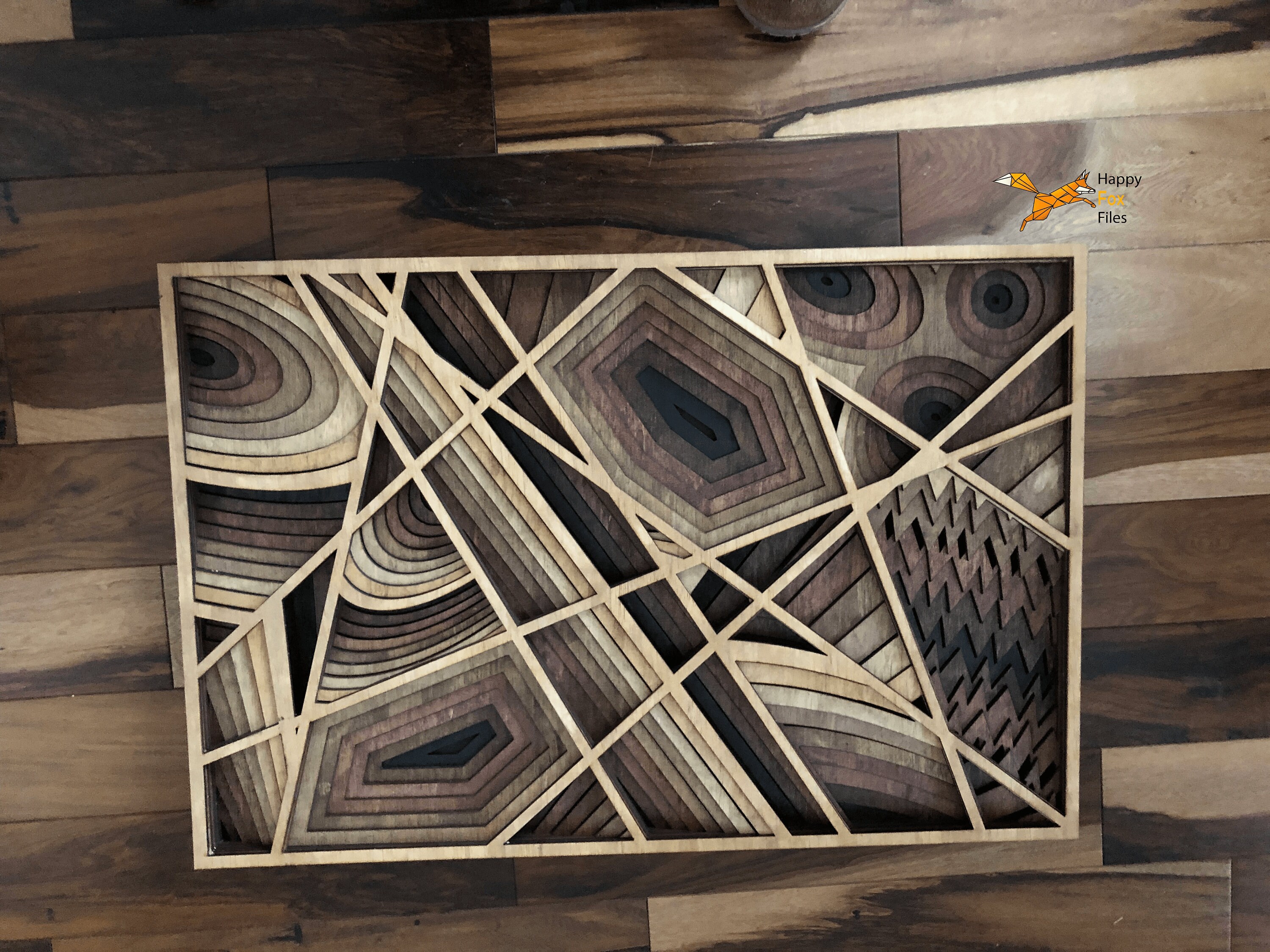 Download 3d Mandala Svg Floral Svg Laser Cut Files Layered Abstract Etsy