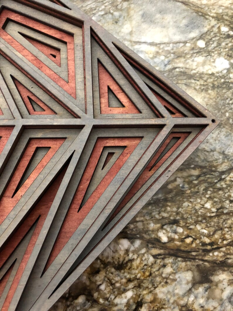 Download Laser cut Files 3d mandala svg Multilayer Diamond Mandala ...