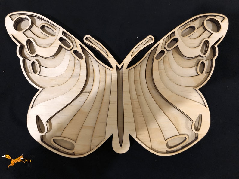 Download Laser cut Files 3d mandala svg Mandala Butterfly Instant ...