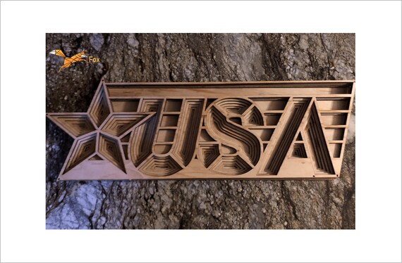 Download 3d Mandala Svg American Flag Svg Laser Cut Files Layered Etsy