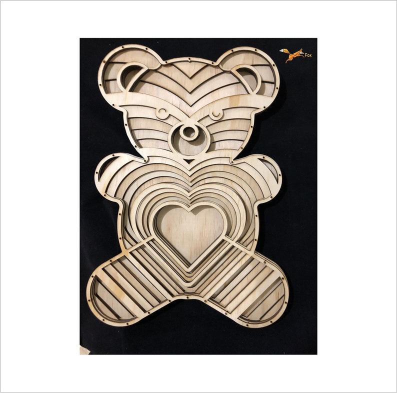Download Panda Bear Animal Mandala Cut File : Laser cut Files 3d ...