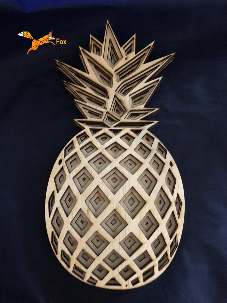 Download Pineapple Svg pour créer mandala ananas en couches Cricut ...