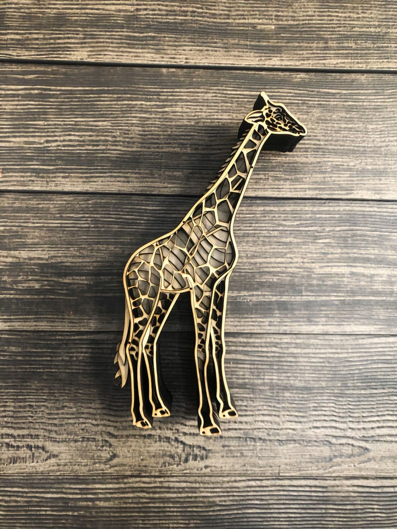 Download Jewelry Beauty Pdf Cdr Laser Cut Files Ai Giraffe Svg 3d Mandala Svg Glowforge Dxf Layered Giraffe Mandala Svg Cricut Svg Craft Supplies Tools