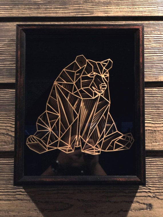 Download Laser Cut Files 3d Mandala Svg Multilayer Bear Mandala Etsy