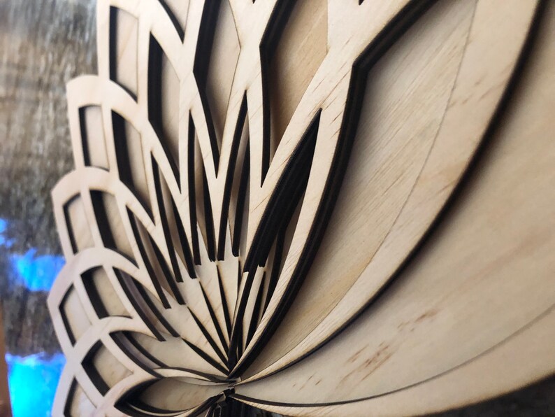 Download Laser cut Files 3d mandala svg Multilayer Mandala SET of ...