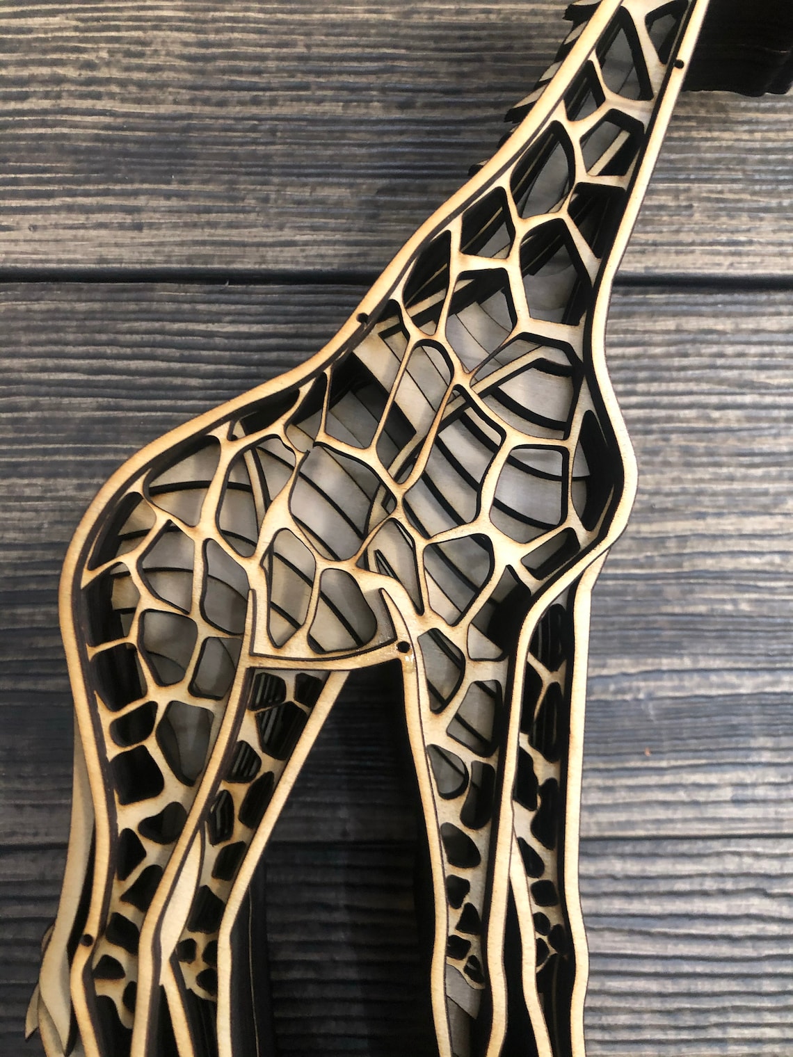 3d mandala svg Giraffe svg Laser cut Files layered Giraffe Etsy