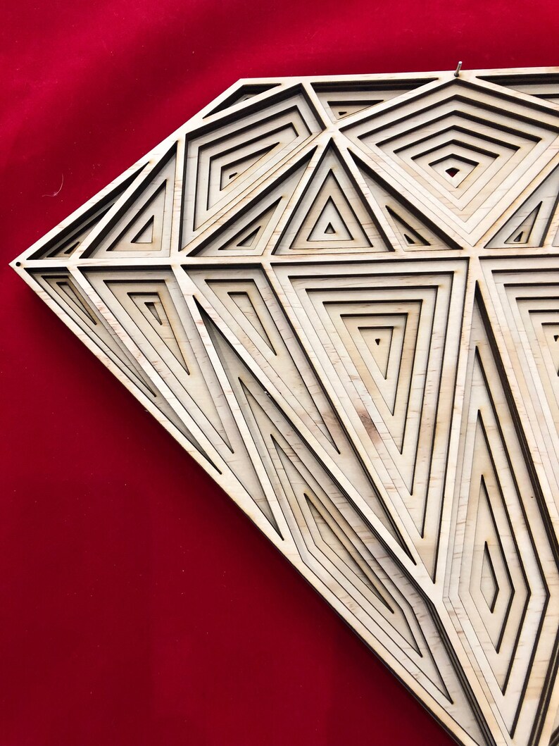 Download Laser cut Files 3d mandala svg Multilayer Diamond Mandala ...