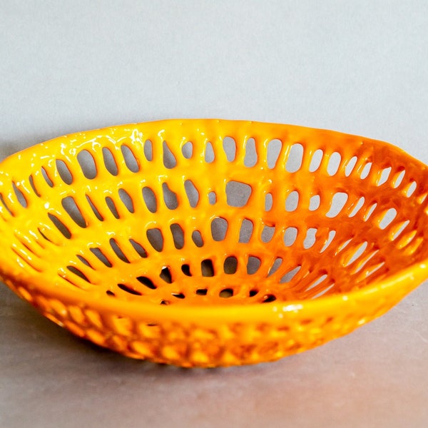 Ceramic Fruit Bowl Etsy