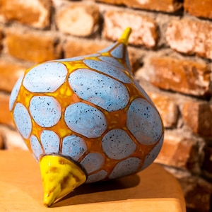 Modern Ceramic Art, Ceramic Sculpture, Garden Sculpture, Contemporary Sculpture, Interior Design, Whirligig top Sculpture, Ceramic Art