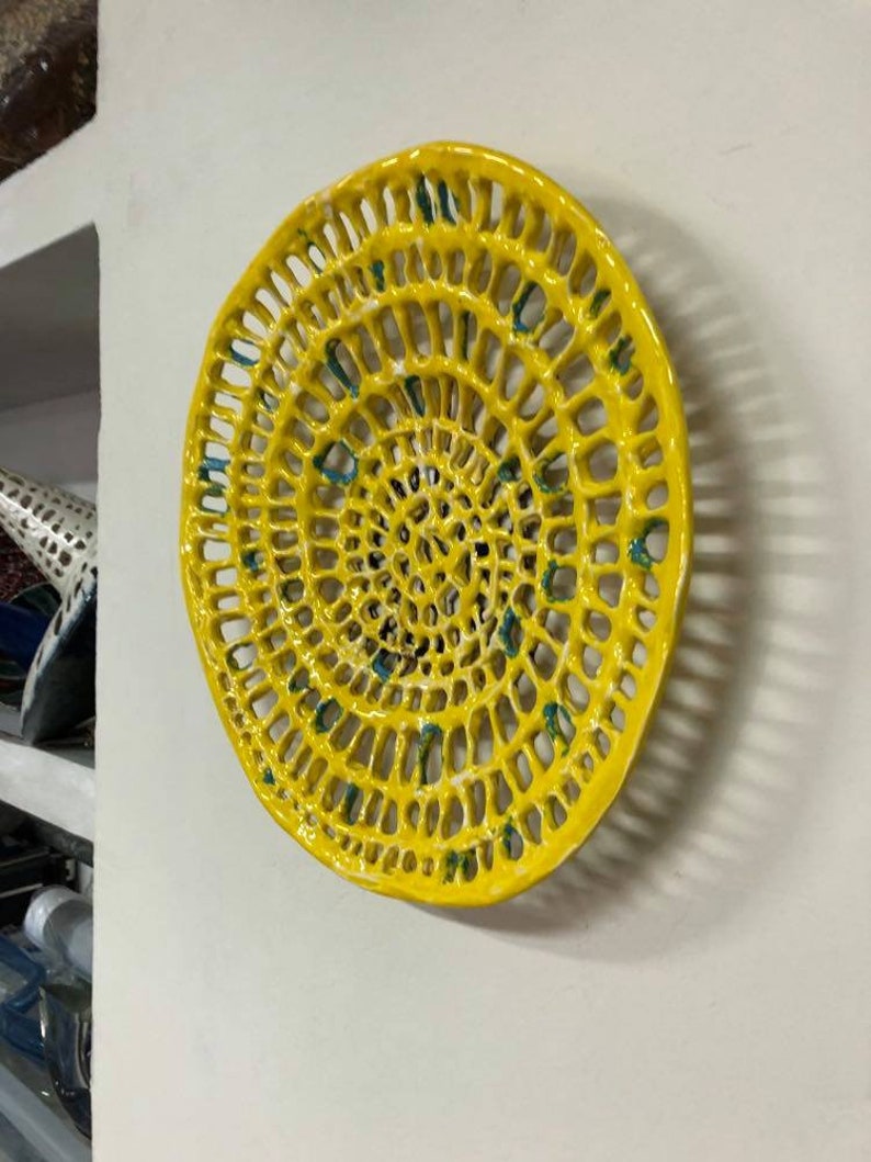 Modern Ceramic Art Large Wall Art Wall Sculpture Ceramic Etsy