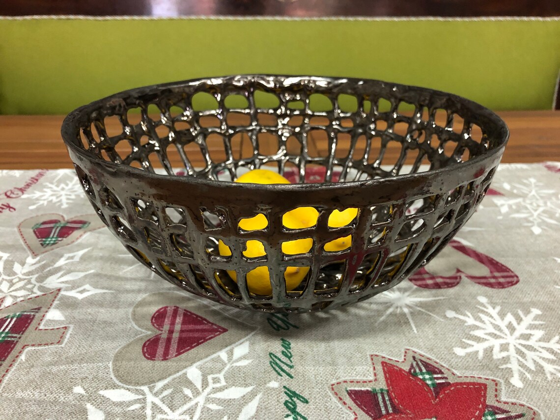 Fruit Bowl Strainer Large Ceramic Bowl Handmade Bowl Etsy