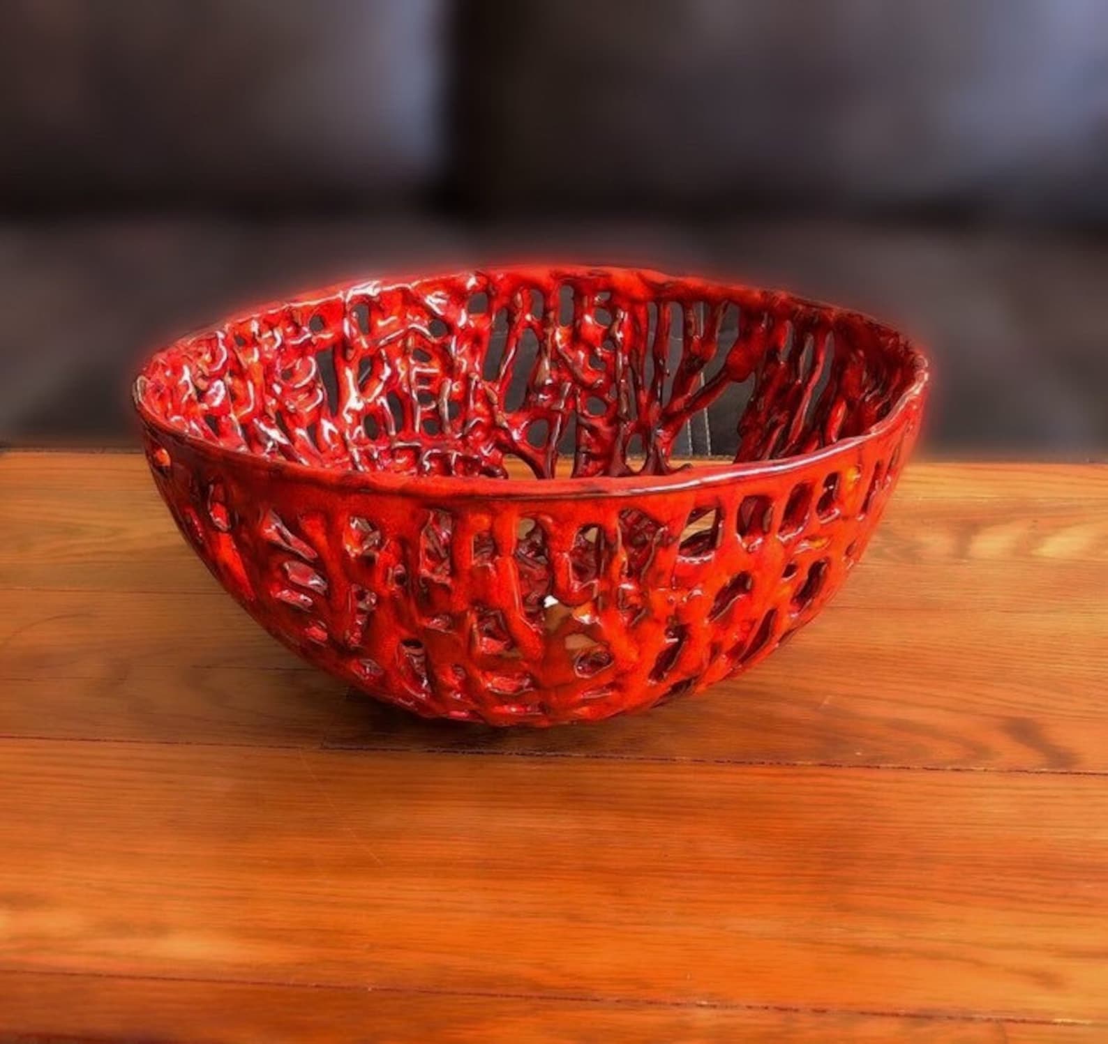 Large Ceramic Bowl Handmade Bowl Large Serving Bowl Gift Etsy