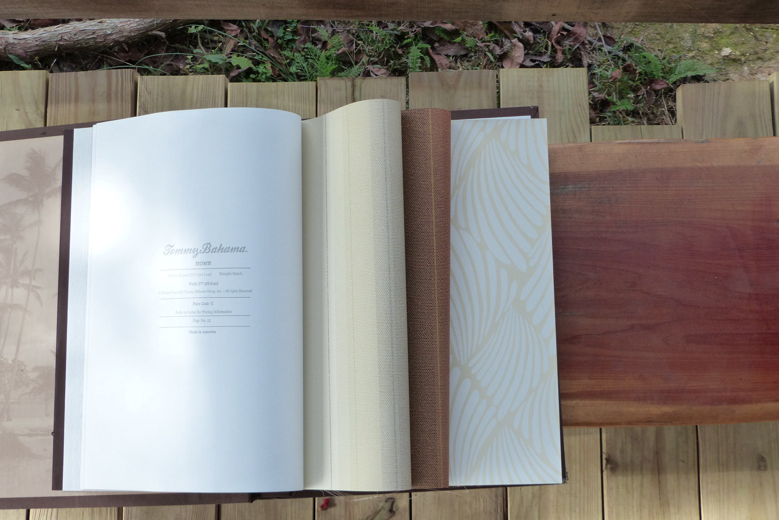 Wallpaper Sample Book Tommy Bahama Home | Etsy
