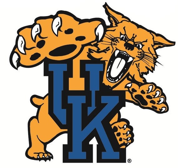 NCAA KENTUCKY WILDCATS EMBLEM STICKER DECAL FOR CARS UNIVERSITY OF KENTUCKY