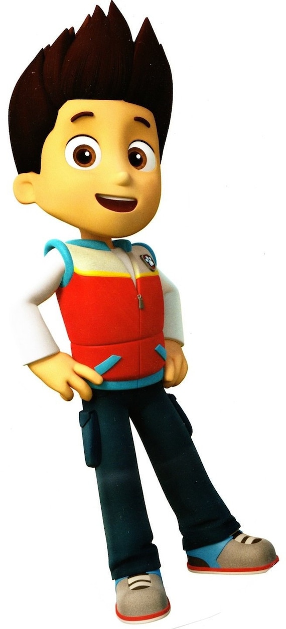 12 Inch Ryder Paw Patrol Pup Wall Decal Sticker Badge Pups Etsy