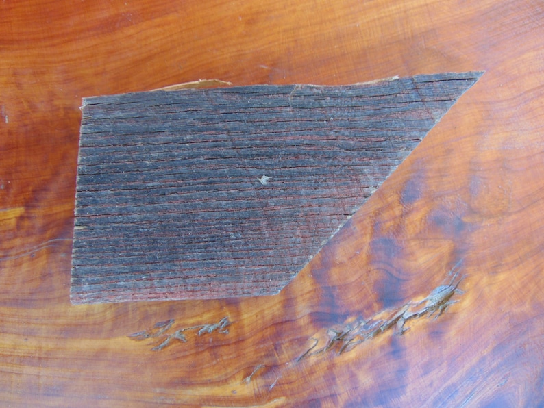 1x6x9 Vintage Faded Red Oak Barn Board Rustic Weathered Wood Hardwood Slab Plank Reclaimed Paint Rough Edge DIY Arts Crafts Project Decor