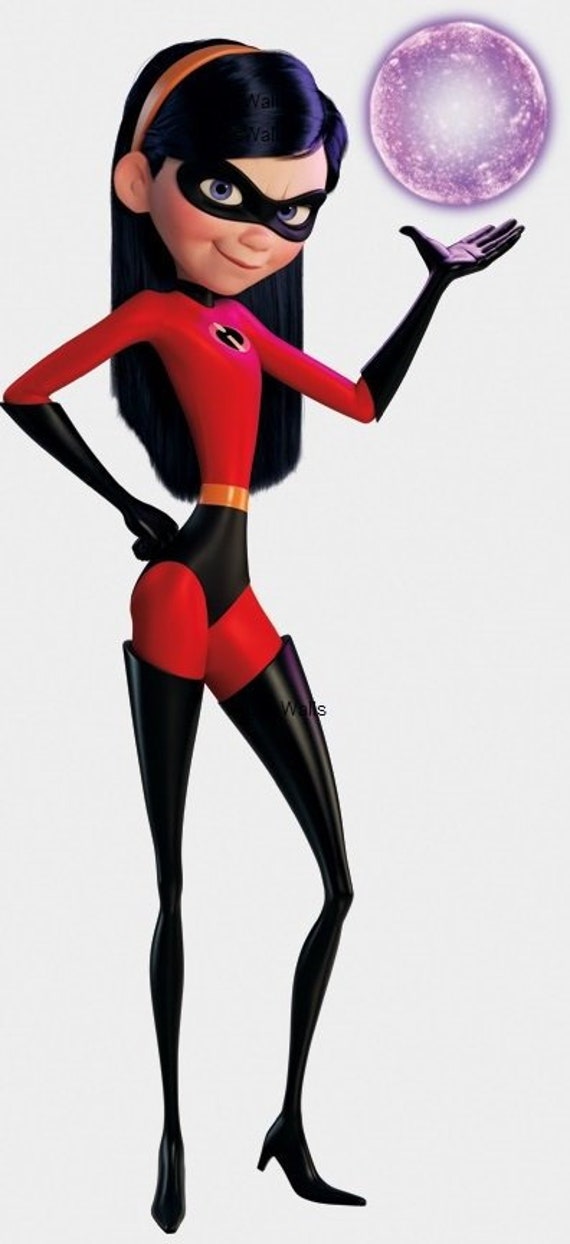 11 inch Violet Parr Decal Girl Sister Incredibles 2 Movie 