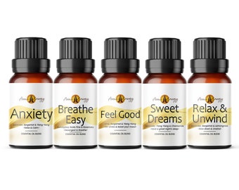 Pure Essential Oil Blends - Aromatherapy Diffuser Oils