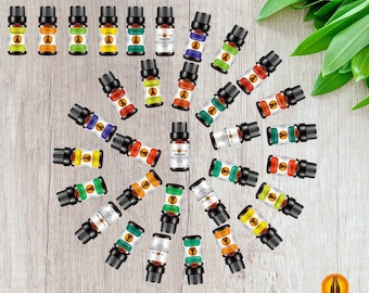 Essential Oil Set - 5x 10ml - Aromatherapy Diffuser Oils Fragrance