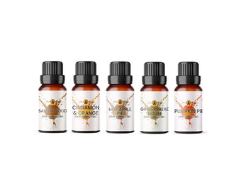 Fragrance Oil Set, Vegan Aromatherapy, Candle Making, UK Made