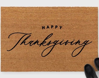 Happy Thanksgiving Doormat,Thankful doormat,Fall doormat,Fall Decor,Fall porch decor,Fall rug,Thanksgiving doormat,Thanksgiving decor