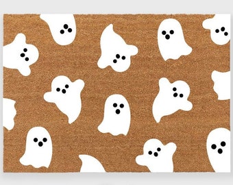 Ghosts Halloween Doormat,Boo Ghost Doormat,Ghost Decor,Halloween Doormat,Ghost Doormat,Halloween Porch Decor,Fall Doormat,Halloween Decor