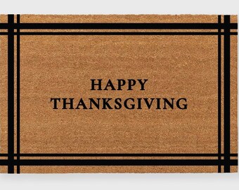 Happy Thanksgiving Doormat,Thankful doormat,Fall doormat,Fall Decor,Fall porch decor,Fall rug,Thanksgiving doormat,Thanksgiving decor