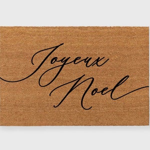 Noel Doormat, Joyeux Noel doormat,Joyeux Noel Door mat,French doormat,Christmas doormat,French Christmas,French Christmas decor,French decor