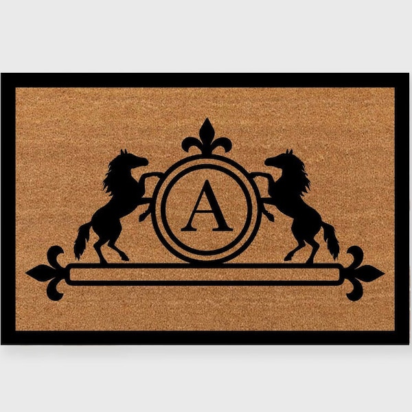 Large Yall Horse Outdoor Rug Etsy