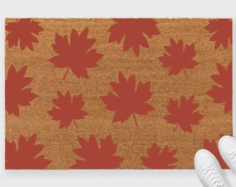 Fall Leaves Doormat,Leaves Doormat,Fall Leaves Decor,Fall Doormat,Fall Leaf Doormat,Welcome Leaf Doormat,Thanksgiving Doormat,Fall Door mat