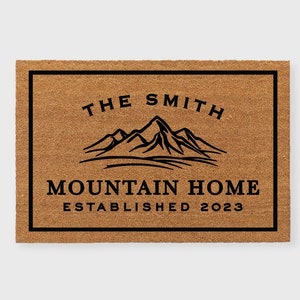 Mountain House Doormat,Mountain Home doormat,Mountain House decor,Mountain home decor,Cabin doormat,Cabin decor,Cabin door mat,