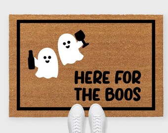 Here for the Boos Doormat,Hope You Brought Boos Doormat,Boos Doormat,Ghost Doormat,Hey Boo Doormat,Funny Halloween Doormat,Ghosts Doormat