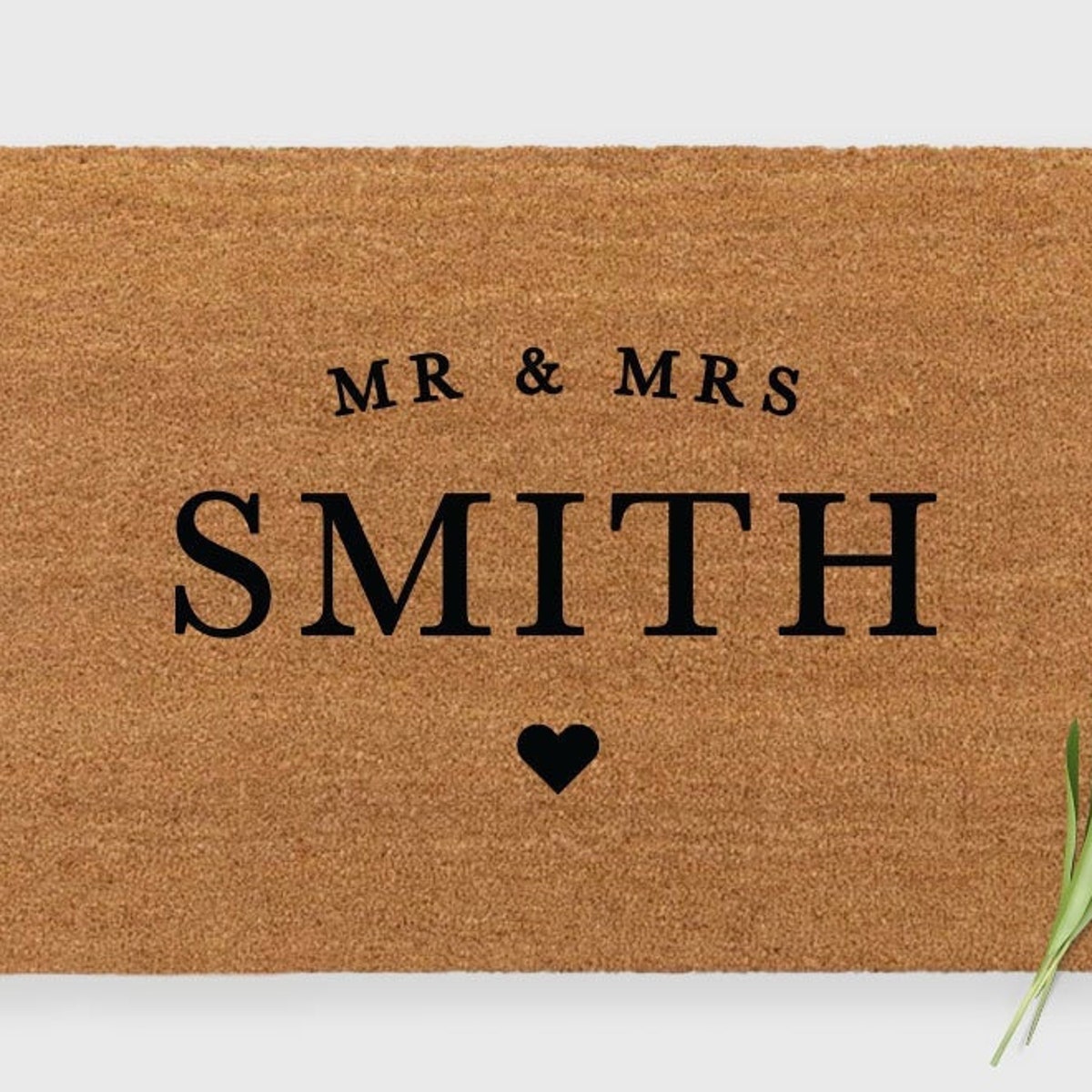 Personalized Mr. & Mrs. Miranda Doormat